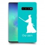 סמוראי כיסוי מגן קשיח בעיצוב אישי עם השם שלך ל Samsung Galaxy S10+ יחידה אחת סקרין מובייל