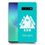 טריאתלון כיסוי מגן קשיח בעיצוב אישי עם השם שלך ל Samsung Galaxy S10+ יחידה אחת סקרין מובייל