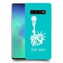 פסל החירות כיסוי מגן קשיח בעיצוב אישי עם השם שלך ל Samsung Galaxy S10+ יחידה אחת סקרין מובייל