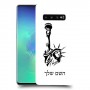 פסל החירות כיסוי מגן קשיח בעיצוב אישי עם השם שלך ל Samsung Galaxy S10+ יחידה אחת סקרין מובייל