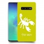 עקרב כיסוי מגן קשיח בעיצוב אישי עם השם שלך ל Samsung Galaxy S10+ יחידה אחת סקרין מובייל