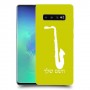 סקספון כיסוי מגן קשיח בעיצוב אישי עם השם שלך ל Samsung Galaxy S10+ יחידה אחת סקרין מובייל