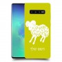 טלה כיסוי מגן קשיח בעיצוב אישי עם השם שלך ל Samsung Galaxy S10+ יחידה אחת סקרין מובייל