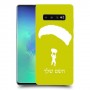צניחה חופשית כיסוי מגן קשיח בעיצוב אישי עם השם שלך ל Samsung Galaxy S10+ יחידה אחת סקרין מובייל