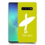 גלישה כיסוי מגן קשיח בעיצוב אישי עם השם שלך ל Samsung Galaxy S10+ יחידה אחת סקרין מובייל
