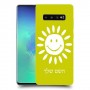 שמש כיסוי מגן קשיח בעיצוב אישי עם השם שלך ל Samsung Galaxy S10+ יחידה אחת סקרין מובייל