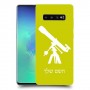 טלסקופ כיסוי מגן קשיח בעיצוב אישי עם השם שלך ל Samsung Galaxy S10+ יחידה אחת סקרין מובייל