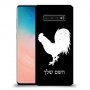 תרנגול כיסוי מגן קשיח בעיצוב אישי עם השם שלך ל Samsung Galaxy S10 יחידה אחת סקרין מובייל