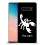 עקרב כיסוי מגן קשיח בעיצוב אישי עם השם שלך ל Samsung Galaxy S10 יחידה אחת סקרין מובייל