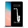 סקספון כיסוי מגן קשיח בעיצוב אישי עם השם שלך ל Samsung Galaxy S10 יחידה אחת סקרין מובייל