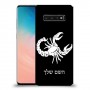 עקרב כיסוי מגן קשיח בעיצוב אישי עם השם שלך ל Samsung Galaxy S10 יחידה אחת סקרין מובייל