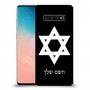 מגן דוד - ישראל כיסוי מגן קשיח בעיצוב אישי עם השם שלך ל Samsung Galaxy S10 יחידה אחת סקרין מובייל