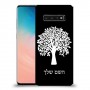 עץ כיסוי מגן קשיח בעיצוב אישי עם השם שלך ל Samsung Galaxy S10 יחידה אחת סקרין מובייל