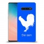 תרנגול כיסוי מגן קשיח בעיצוב אישי עם השם שלך ל Samsung Galaxy S10 יחידה אחת סקרין מובייל