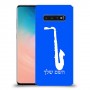 סקספון כיסוי מגן קשיח בעיצוב אישי עם השם שלך ל Samsung Galaxy S10 יחידה אחת סקרין מובייל