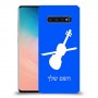 כינור כיסוי מגן קשיח בעיצוב אישי עם השם שלך ל Samsung Galaxy S10 יחידה אחת סקרין מובייל