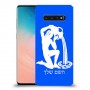 דלי כיסוי מגן קשיח בעיצוב אישי עם השם שלך ל Samsung Galaxy S10 יחידה אחת סקרין מובייל