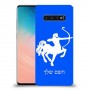 קשת כיסוי מגן קשיח בעיצוב אישי עם השם שלך ל Samsung Galaxy S10 יחידה אחת סקרין מובייל