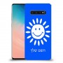 שמש כיסוי מגן קשיח בעיצוב אישי עם השם שלך ל Samsung Galaxy S10 יחידה אחת סקרין מובייל