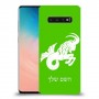גדי כיסוי מגן קשיח בעיצוב אישי עם השם שלך ל Samsung Galaxy S10 יחידה אחת סקרין מובייל