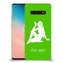 בתולה כיסוי מגן קשיח בעיצוב אישי עם השם שלך ל Samsung Galaxy S10 יחידה אחת סקרין מובייל