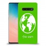עולם כיסוי מגן קשיח בעיצוב אישי עם השם שלך ל Samsung Galaxy S10 יחידה אחת סקרין מובייל