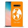 עולם כיסוי מגן קשיח בעיצוב אישי עם השם שלך ל Samsung Galaxy S10 יחידה אחת סקרין מובייל