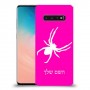 עכביש כיסוי מגן קשיח בעיצוב אישי עם השם שלך ל Samsung Galaxy S10 יחידה אחת סקרין מובייל