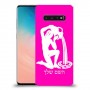 דלי כיסוי מגן קשיח בעיצוב אישי עם השם שלך ל Samsung Galaxy S10 יחידה אחת סקרין מובייל