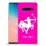 קשת כיסוי מגן קשיח בעיצוב אישי עם השם שלך ל Samsung Galaxy S10 יחידה אחת סקרין מובייל