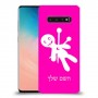 וודו כיסוי מגן קשיח בעיצוב אישי עם השם שלך ל Samsung Galaxy S10 יחידה אחת סקרין מובייל