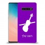כינור כיסוי מגן קשיח בעיצוב אישי עם השם שלך ל Samsung Galaxy S10 יחידה אחת סקרין מובייל
