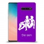 תאומים כיסוי מגן קשיח בעיצוב אישי עם השם שלך ל Samsung Galaxy S10 יחידה אחת סקרין מובייל