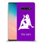 בתולה כיסוי מגן קשיח בעיצוב אישי עם השם שלך ל Samsung Galaxy S10 יחידה אחת סקרין מובייל