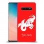 גדי כיסוי מגן קשיח בעיצוב אישי עם השם שלך ל Samsung Galaxy S10 יחידה אחת סקרין מובייל
