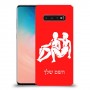 תאומים כיסוי מגן קשיח בעיצוב אישי עם השם שלך ל Samsung Galaxy S10 יחידה אחת סקרין מובייל