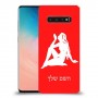בתולה כיסוי מגן קשיח בעיצוב אישי עם השם שלך ל Samsung Galaxy S10 יחידה אחת סקרין מובייל