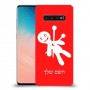 וודו כיסוי מגן קשיח בעיצוב אישי עם השם שלך ל Samsung Galaxy S10 יחידה אחת סקרין מובייל