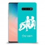 תאומים כיסוי מגן קשיח בעיצוב אישי עם השם שלך ל Samsung Galaxy S10 יחידה אחת סקרין מובייל