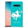 קשת כיסוי מגן קשיח בעיצוב אישי עם השם שלך ל Samsung Galaxy S10 יחידה אחת סקרין מובייל