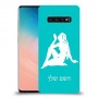בתולה כיסוי מגן קשיח בעיצוב אישי עם השם שלך ל Samsung Galaxy S10 יחידה אחת סקרין מובייל