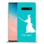סמוראי כיסוי מגן קשיח בעיצוב אישי עם השם שלך ל Samsung Galaxy S10 יחידה אחת סקרין מובייל