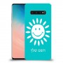 שמש כיסוי מגן קשיח בעיצוב אישי עם השם שלך ל Samsung Galaxy S10 יחידה אחת סקרין מובייל