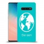 עולם כיסוי מגן קשיח בעיצוב אישי עם השם שלך ל Samsung Galaxy S10 יחידה אחת סקרין מובייל