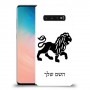 אריה כיסוי מגן קשיח בעיצוב אישי עם השם שלך ל Samsung Galaxy S10 יחידה אחת סקרין מובייל