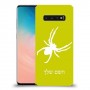 עכביש כיסוי מגן קשיח בעיצוב אישי עם השם שלך ל Samsung Galaxy S10 יחידה אחת סקרין מובייל