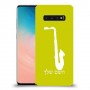 סקספון כיסוי מגן קשיח בעיצוב אישי עם השם שלך ל Samsung Galaxy S10 יחידה אחת סקרין מובייל