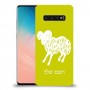 טלה כיסוי מגן קשיח בעיצוב אישי עם השם שלך ל Samsung Galaxy S10 יחידה אחת סקרין מובייל