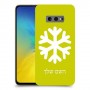 שלג כיסוי מגן קשיח בעיצוב אישי עם השם שלך ל Samsung Galaxy S10e יחידה אחת סקרין מובייל