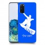 סנובורד כיסוי מגן קשיח בעיצוב אישי עם השם שלך ל Samsung Galaxy S20 5G יחידה אחת סקרין מובייל